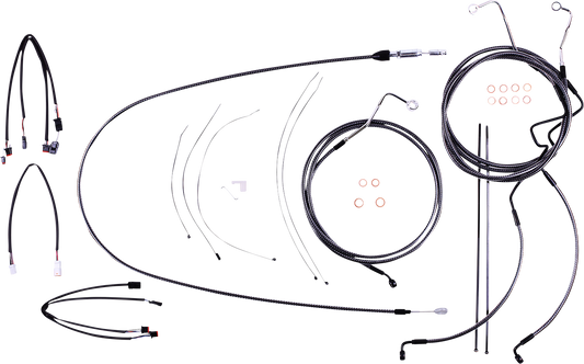 Magnum KARBONFIBR Designer Handlebar Installation Kit 7871202