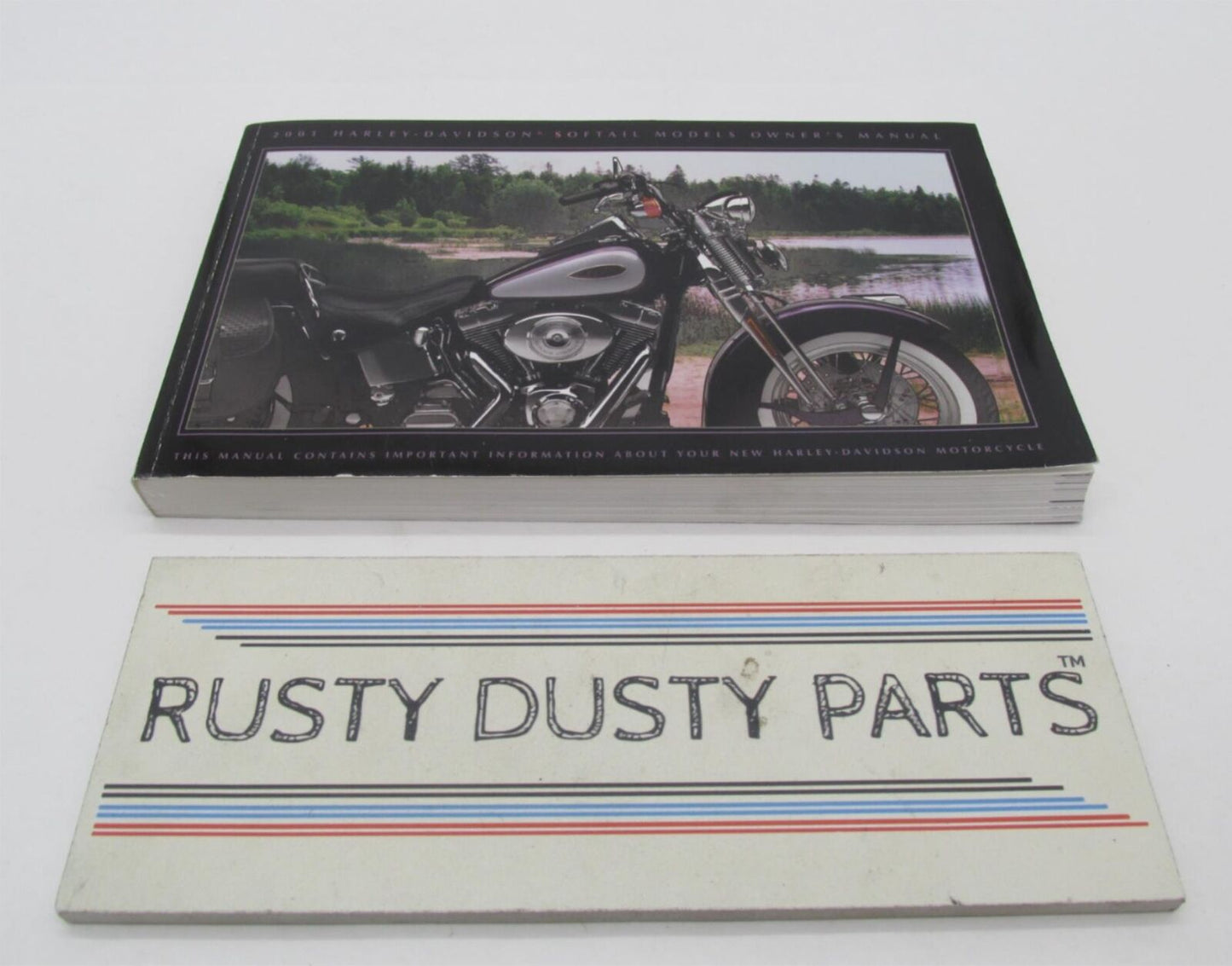 Harley-Davidson Official Factory 2001 Softail Owner's Manual 99469-01