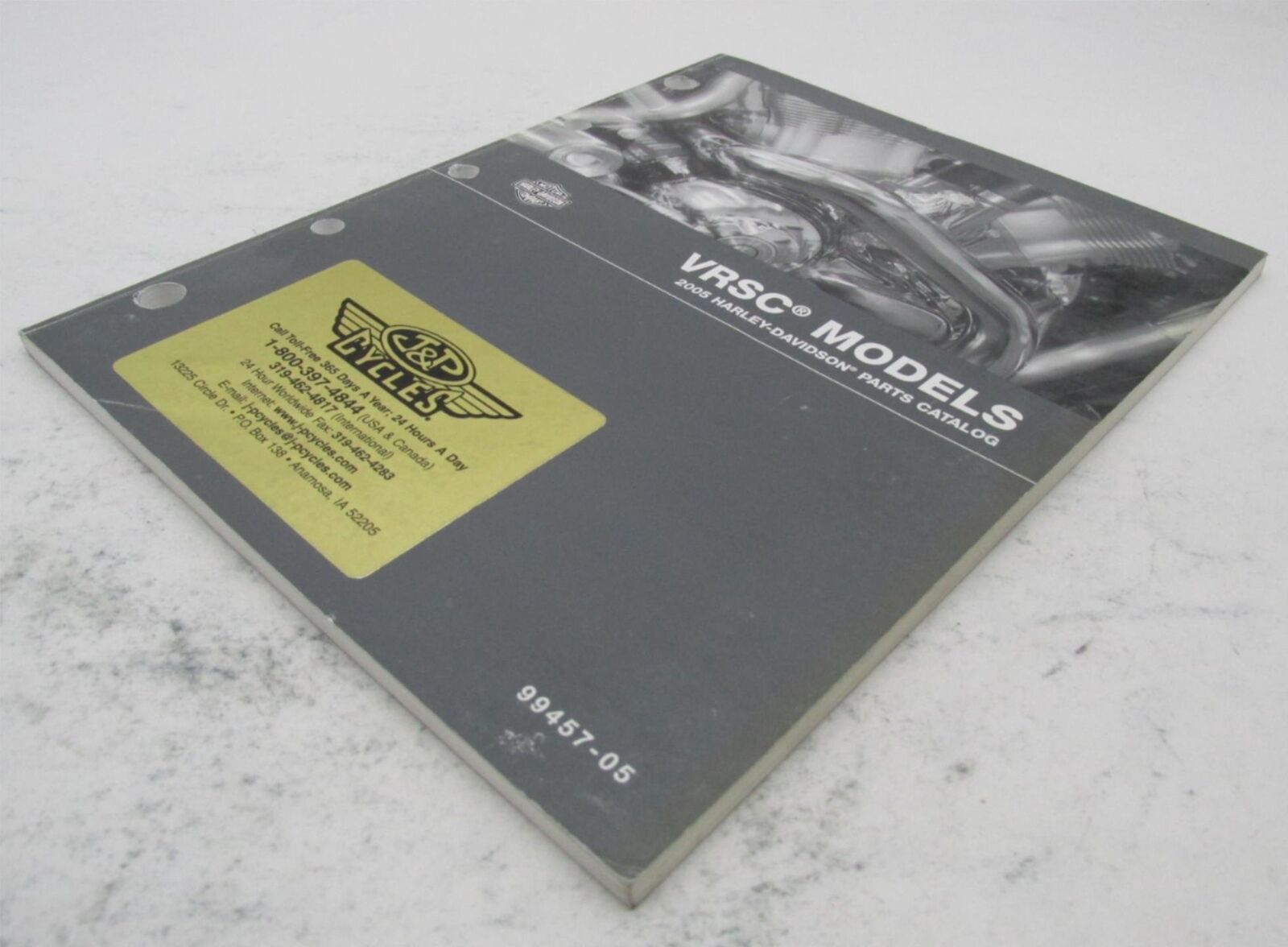 Harley-Davidson Official Factory 2005 VRSC V-Rod Models Parts Catalog 99457-05