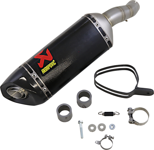 Akrapovic Slip-On Muffler Slash Cut Carbon Fiber S-Y2SO16-HAPC/1