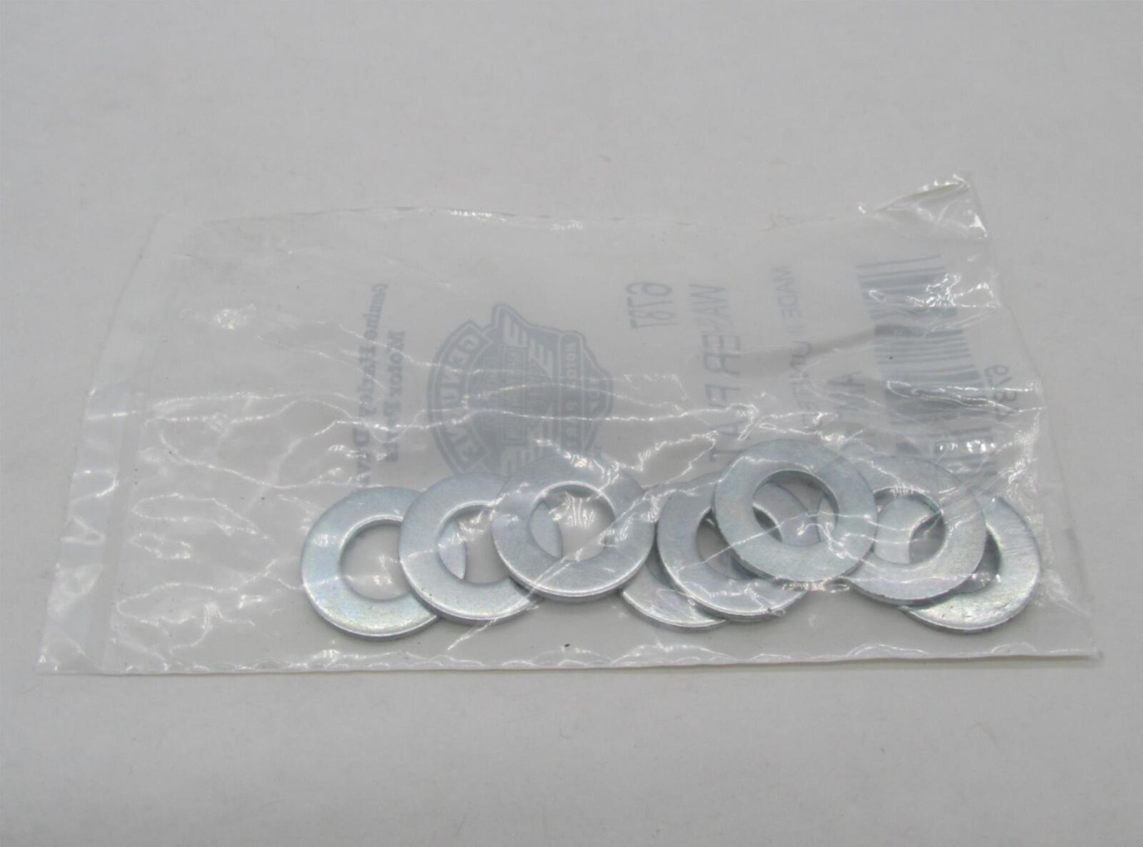 Lot of 8 Harley-Davidson Genuine NOS XLH Flat Washers 6787