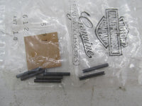 Lot of 7 Harley Davidson Genuine NOS 3/32" x 3/4" Key Hole Cover Roll Pins 612