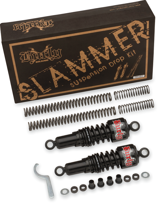 Burly Slammer Suspension Drop Kit Chrome B28-1003