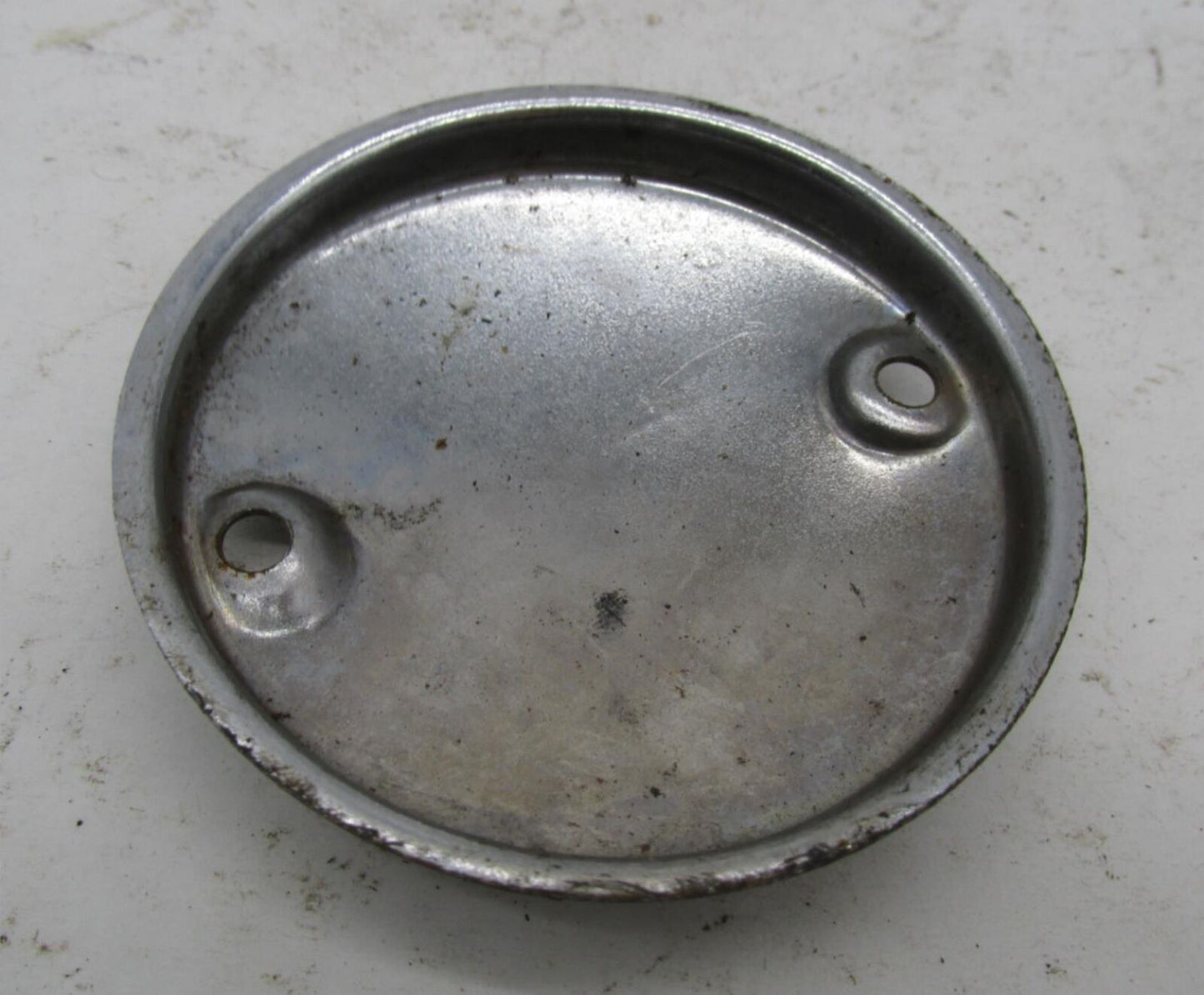 Vintage Triumph T120 T140 Chrome 2 Hole Timing Points Ignition Cover