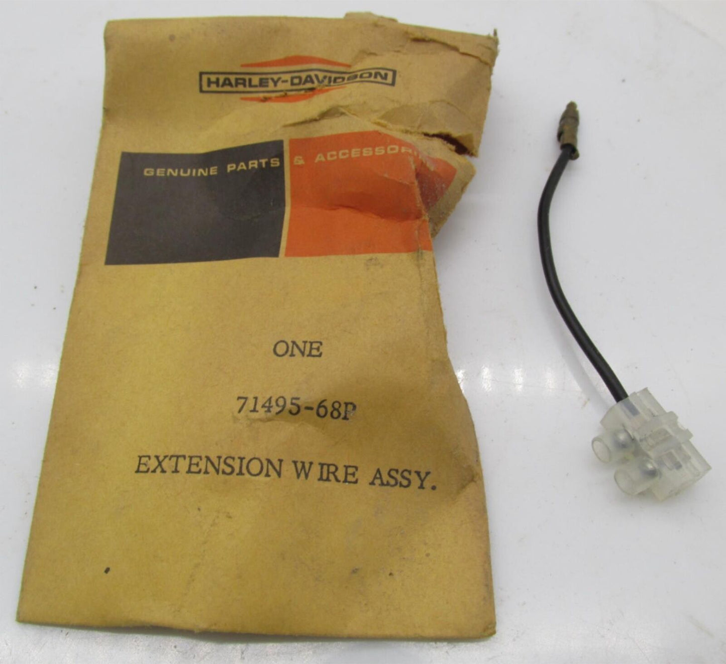 Harley Davidson Genuine NOS Aermacchi Extension Wire Assembly 71495-68P