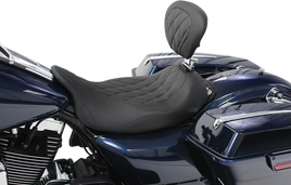 Mustang Wide Tripper Solo Seat with Backrest 79725