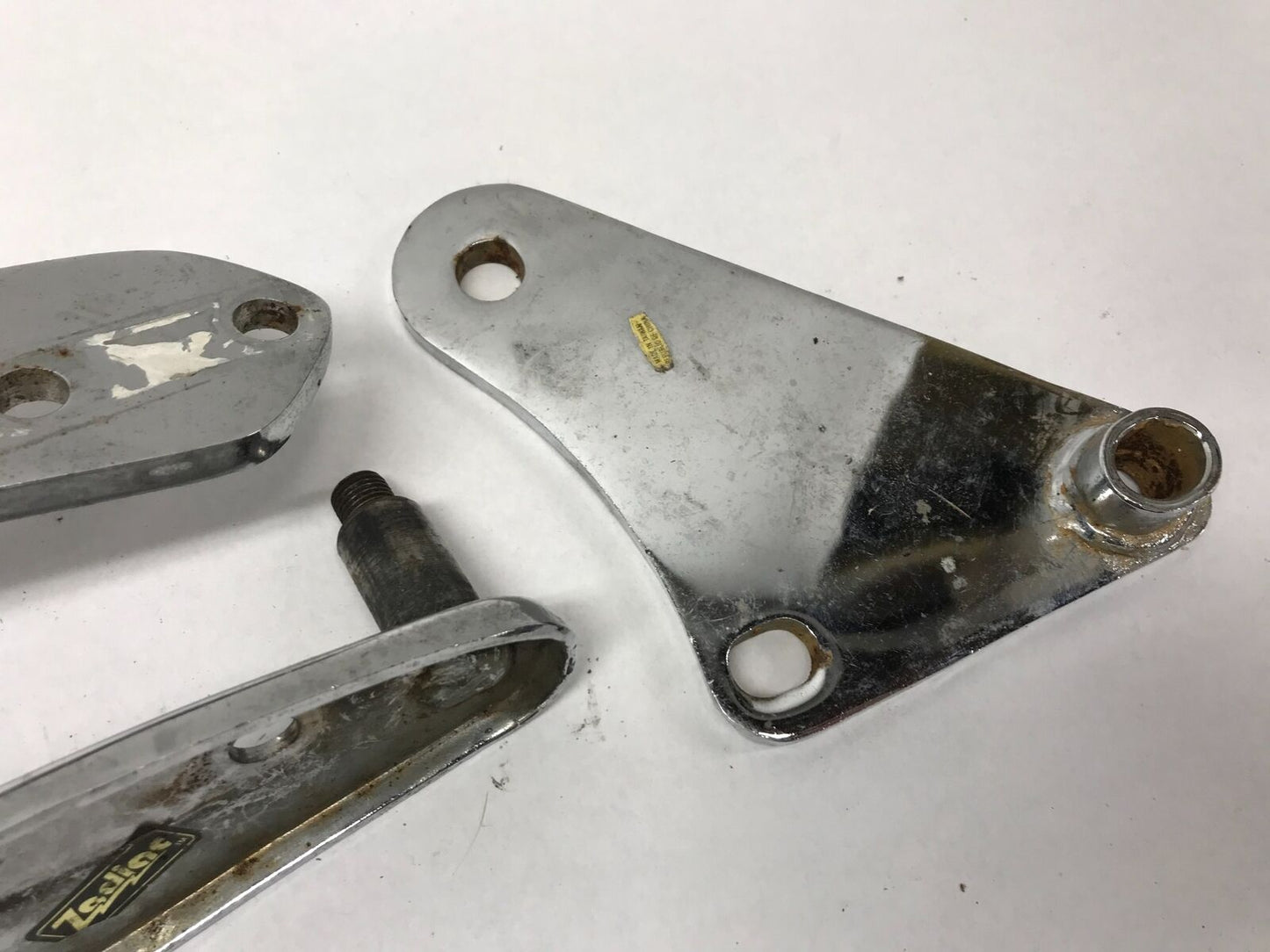 Lot Harley Foot peg Foot Control Mounts Brackets Chrome