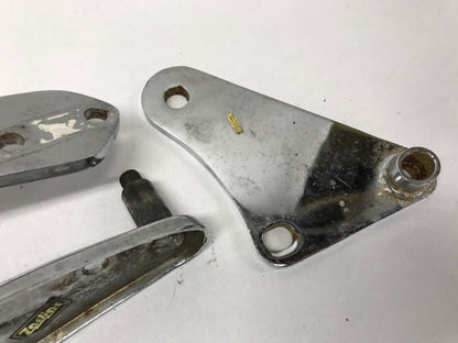 Lot Harley Foot peg Foot Control Mounts Brackets Chrome