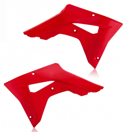 Acerbis Radiator Shrouds Red 2645450227