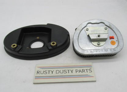 Harley-Davidson Stock Air Cleaner Filter & Backing Plate 29633-08 29630-08A