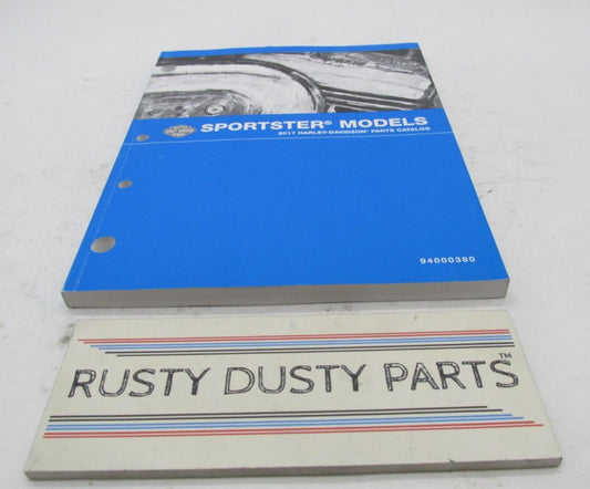 Harley-Davidson Official Factory 2017 Sportster Models Parts Catalog 94000380