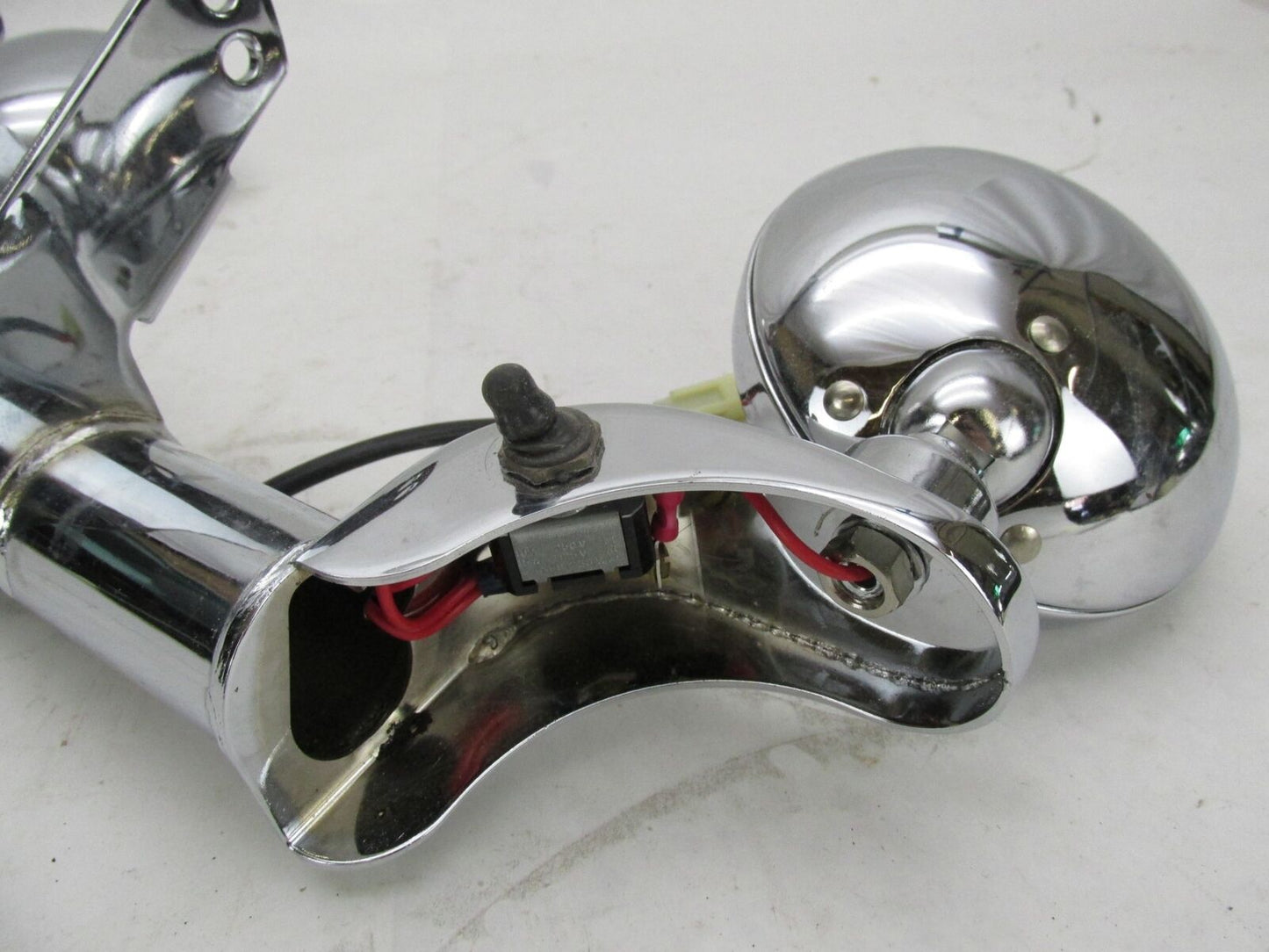 Polaris Victory Genuine Chrome Spotlight AUX Auxiliary Driving Light Bar