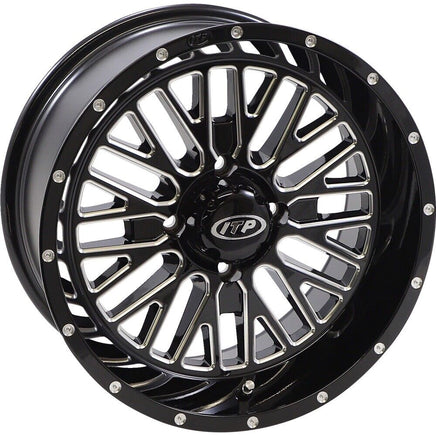 I.T.P. Momentum Wheels Black/Milled 1522737731B