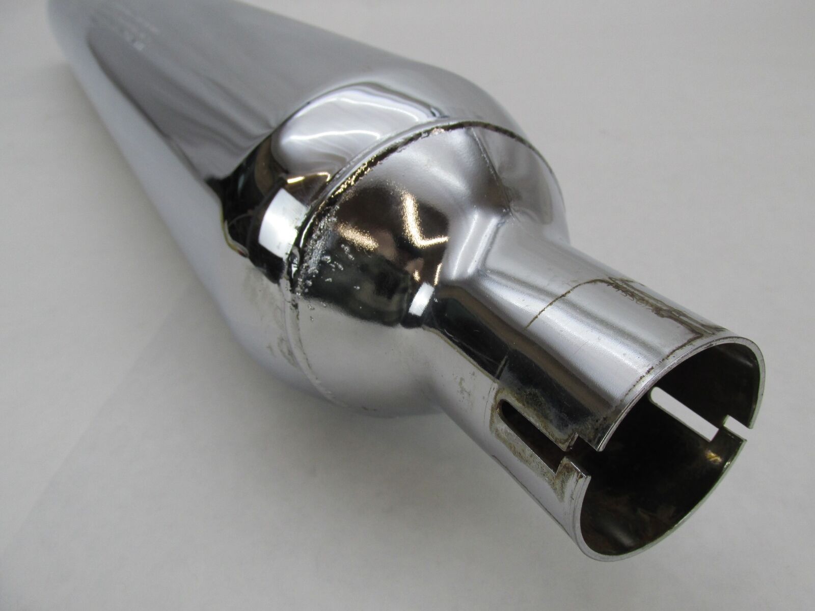 Harley Davidson Genuine Stock Chrome Takeoff Exhaust Muffler 65846-10A