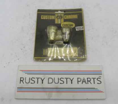 Pair of Harley Davidson Custom Chrome FLHT FLT Front Fuel Tank Cover Set 37-342
