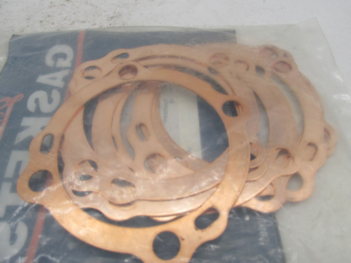 Lot of 8 Harley Davidson James Gaskets Copper Cylinder Head Gaskets JGI-16769-82