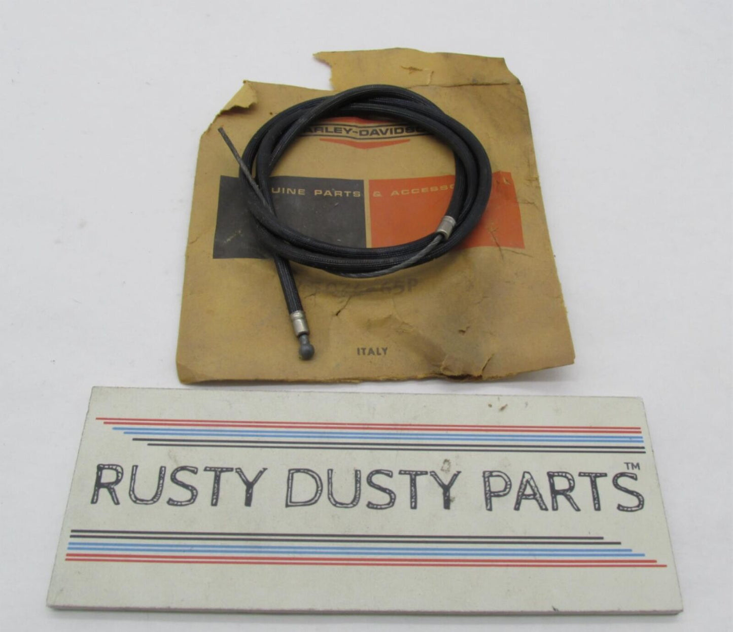 Harley Davidson Genuine NOS Aermacchi M50 M50S M65 M65S Brake Cable 45076-65P