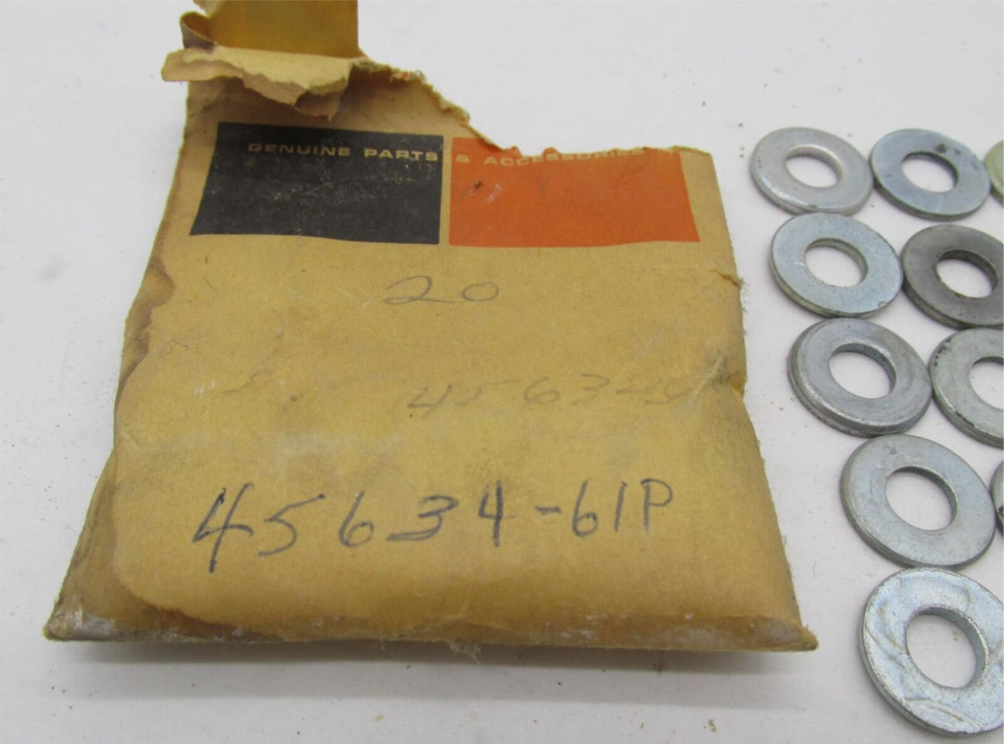 Lot of 20 Harley Davidson Genuine NOS Aermacchi Pinch Bolt Washers 45634-61P