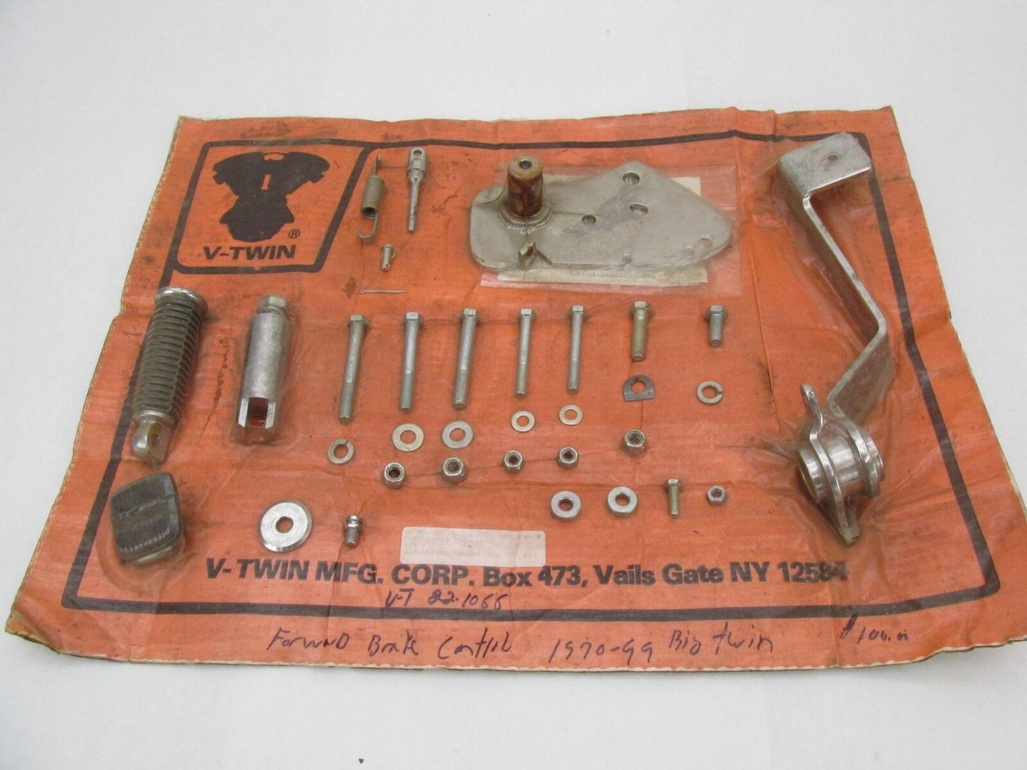 Harley Davidson V-Twin FXST 2-Type Chrome Brake Control Kit 22-1066