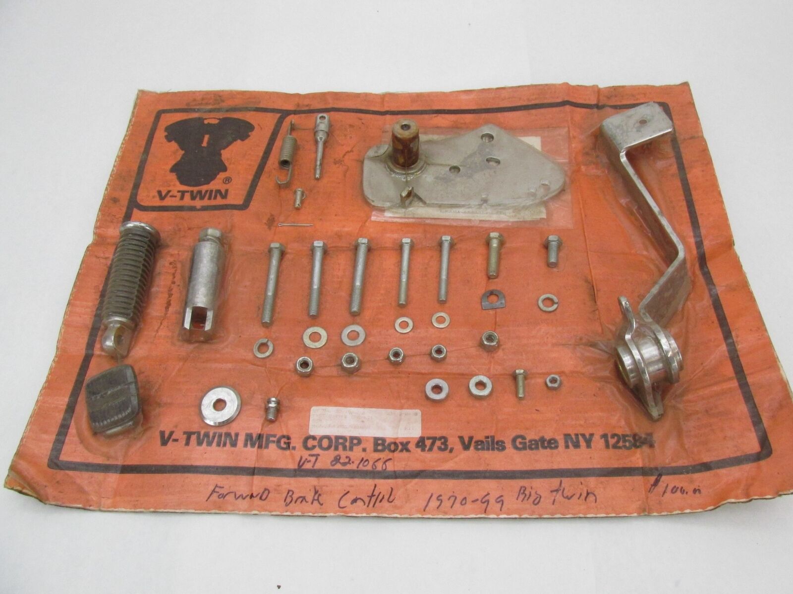 Harley Davidson V-Twin FXST 2-Type Chrome Brake Control Kit 22-1066