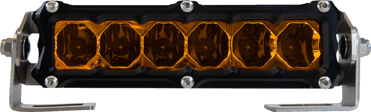 HERETIC LED Light Bar 6" Amber Flood 50604