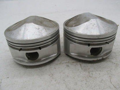 Pair of Harley Davidson Ross NOS High Performance Over Sized 392 Pistons