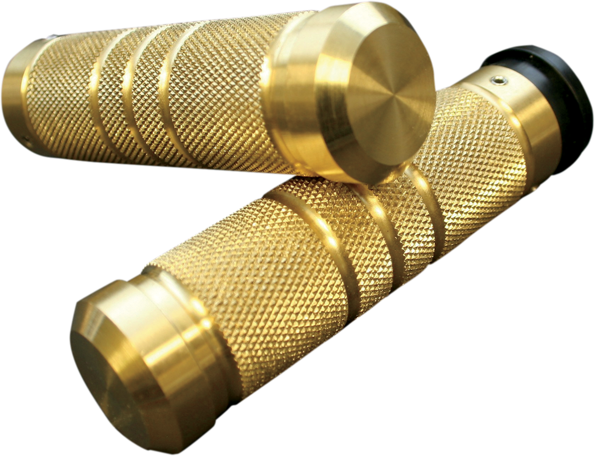 Accutronix Custom Grips Brass Knurled/Grooved GR101-KG5