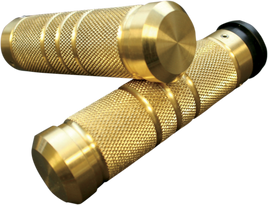 Accutronix Custom Grips Brass Knurled/Grooved GR101-KG5