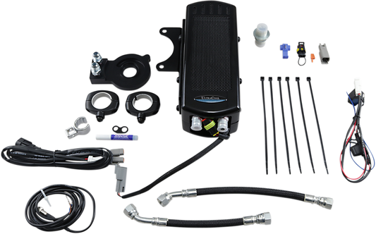 ULTRACOOL Oil Cooler Kits Black Frame Mount Side Mount Vertical SMSP-2G
