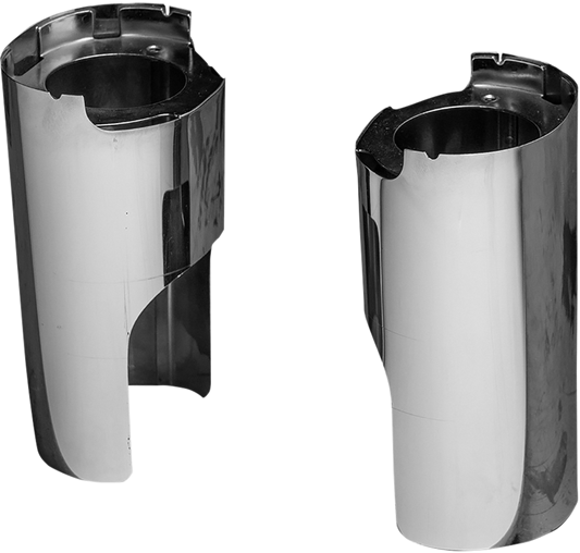 Arlen Ness Fork Boot Covers Chrome 125-001