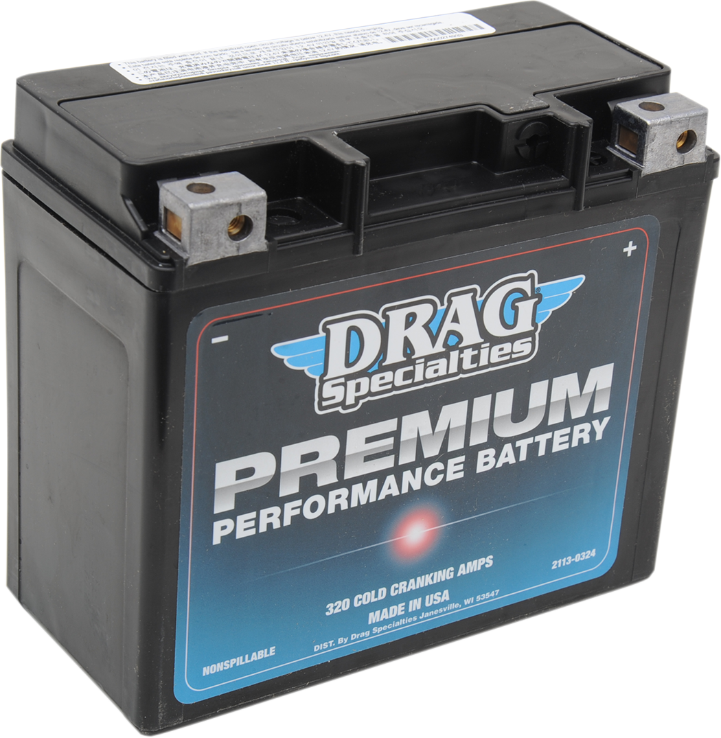Drag Specialties GYZ High Performance Maintenance Free Battery GYZ20HL 2113-0324