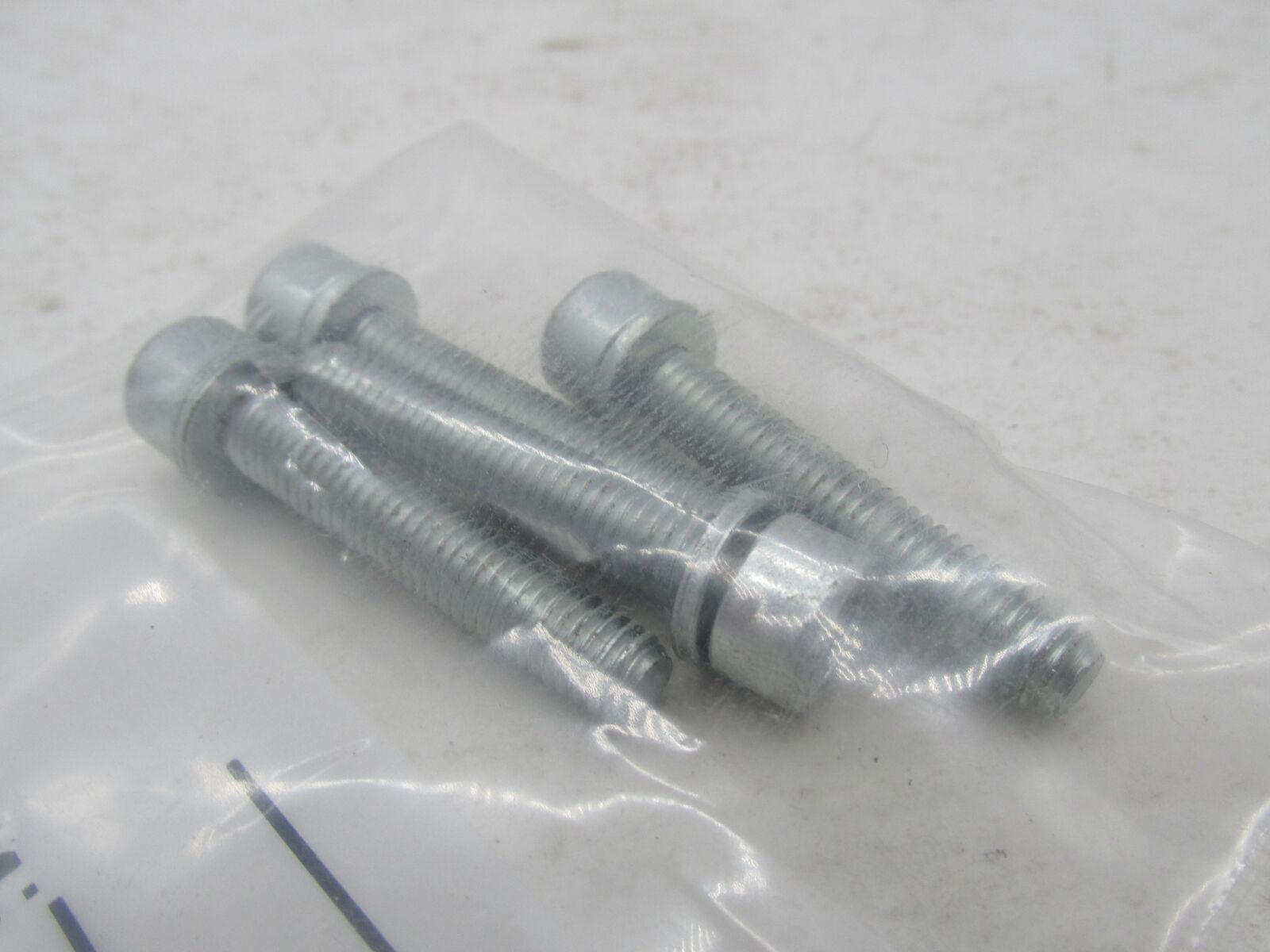 Lot of 4 Harley-Davidson Genuine NOS Hex Socket Head Screws w/ Washers 966M