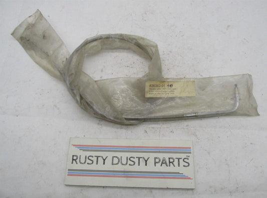 Harley 2001-2005 Carburetor & Fuel Injected Softail Throttle Cable 26343-01 +10"