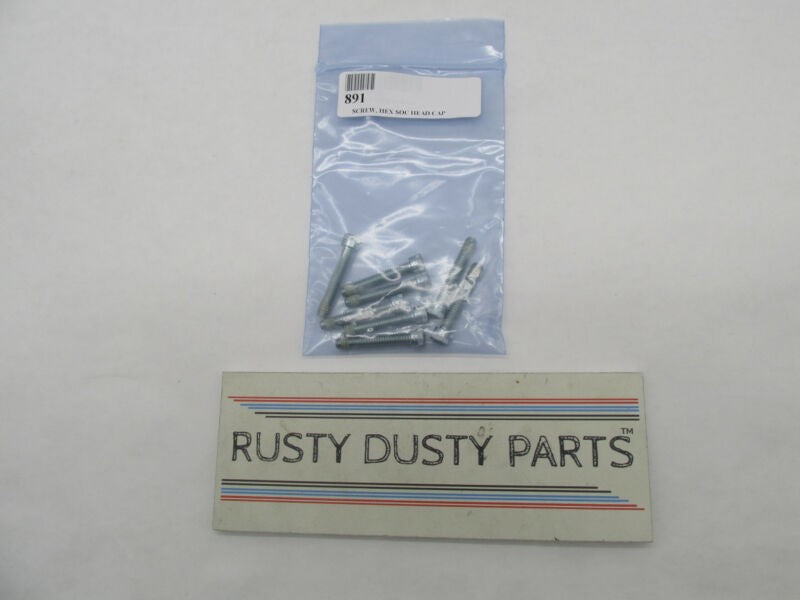 Lot of 8 Harley Davidson Genuine NOS Hex Socket Screws Bolts 891