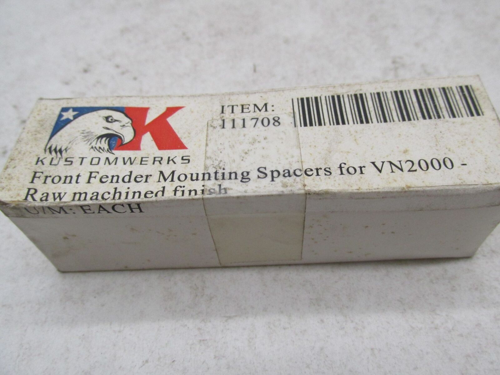 KustomWerkz VN2000 1" Front Fender Mounting Spacers 111708