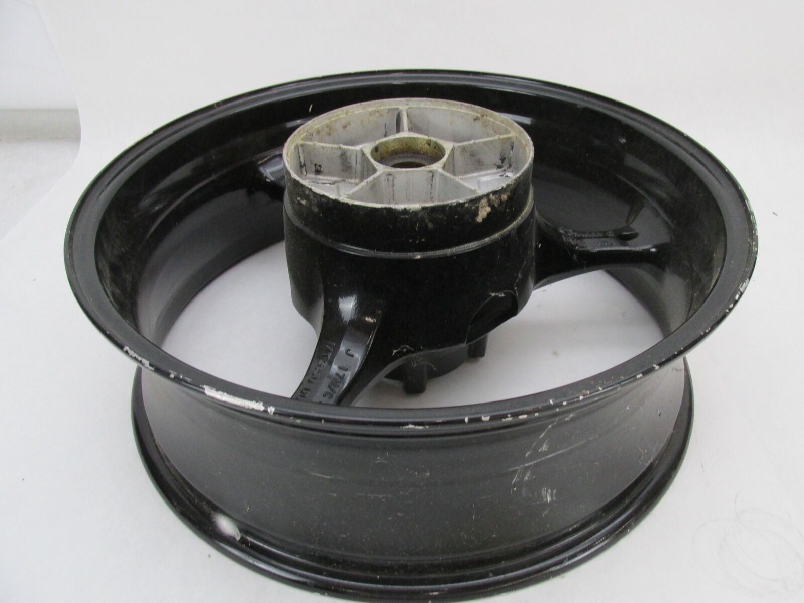 Enkei Motorcycle 3 Spoke Tri Spoke 17 X 5.5" Black Rear Wheel Rim