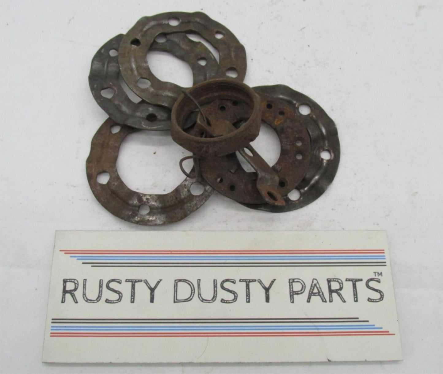 Mixed Lot of Vintage Triumph BSA British Motorcycle Clutch Plates Parts