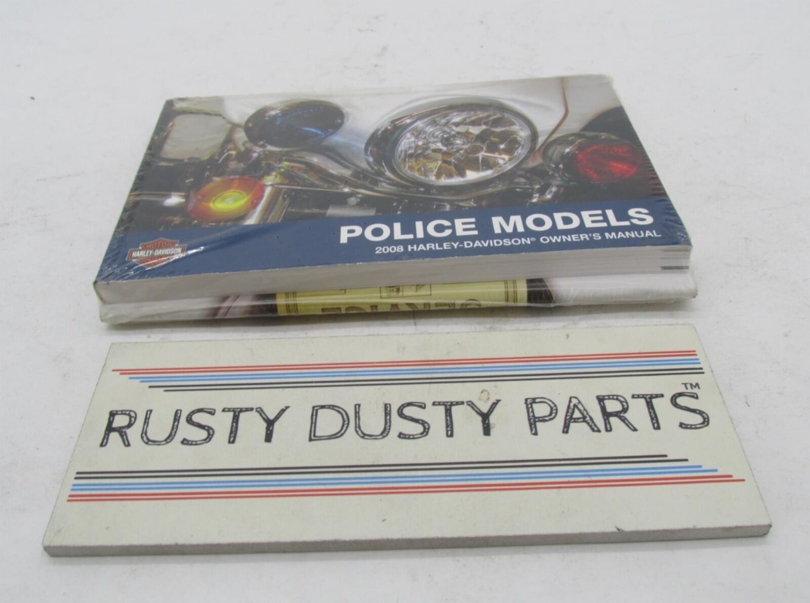 Harley Official Complete Factory 2008 Police Owner's Manual 99478-08 99529-08D