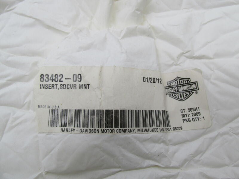Harley Davidson Genuine NOS SDCVR Mount Insert 83482-09
