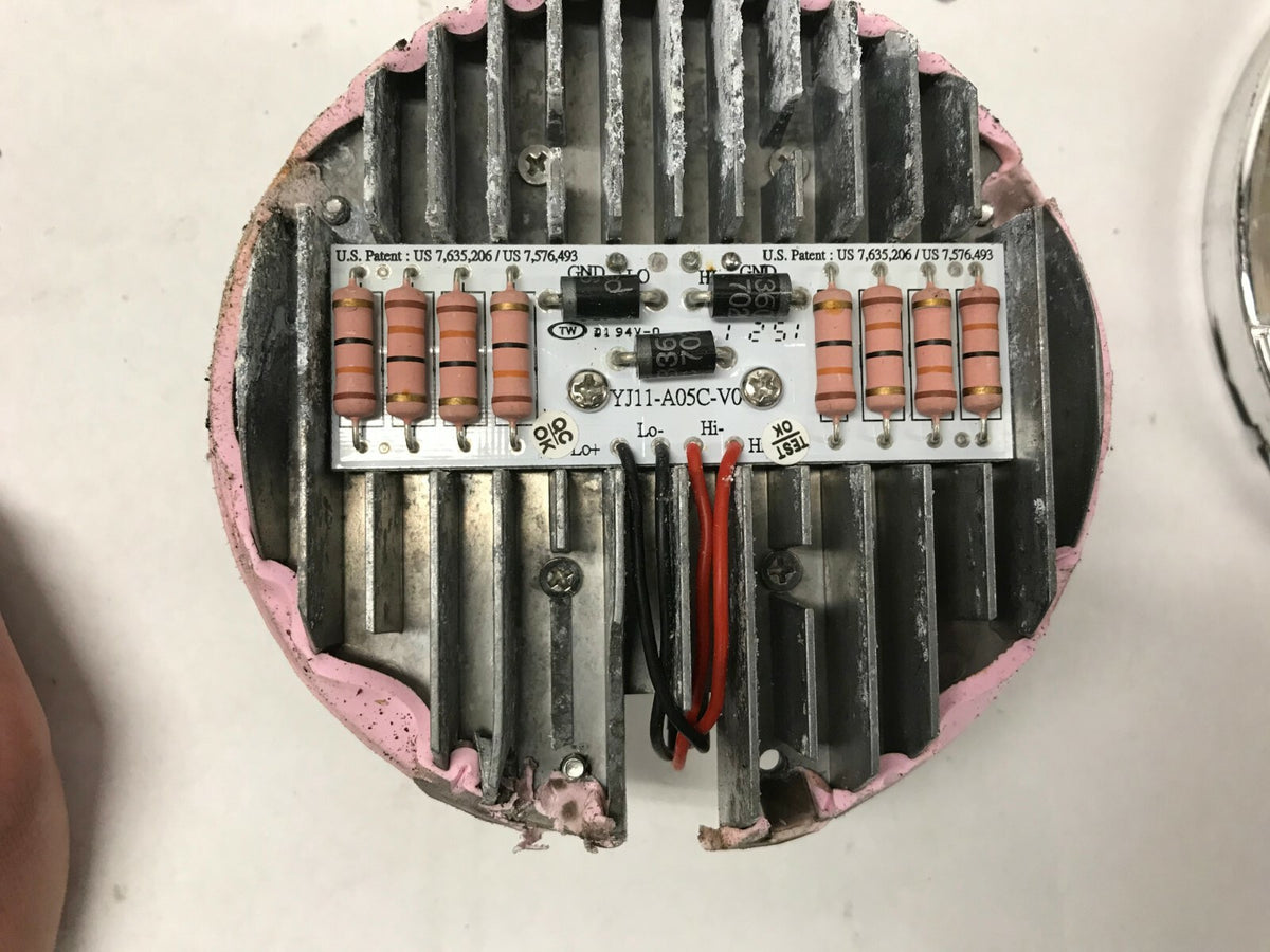 Harley Davidson Triple LED Beam Headlight Parts Aftermarket
