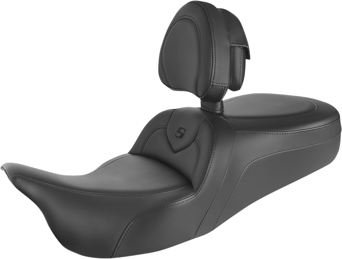 Saddlemen RoadSofa Seat for Trikes Black W/Black Stitching 808-07B-187TBR