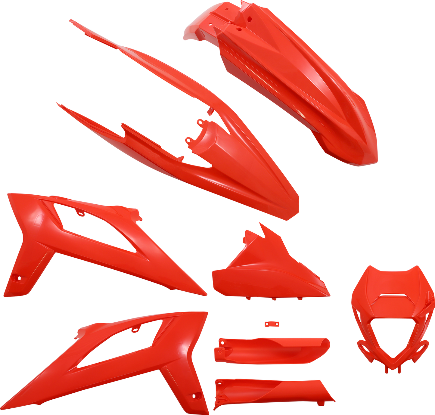 Acerbis Standard Body Replacement Plastic Kit OEM Red 2936260145