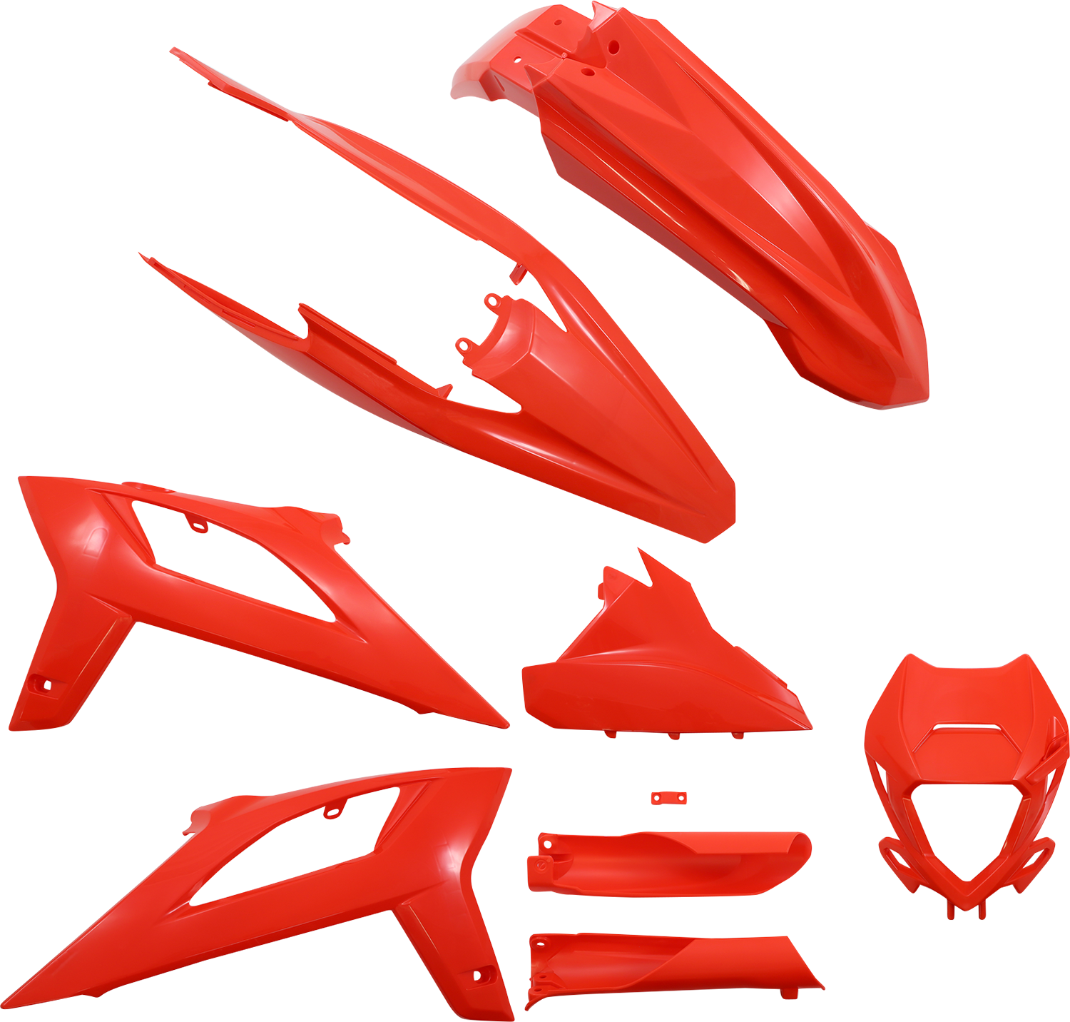 Acerbis Standard Body Replacement Plastic Kit OEM Red 2936260145