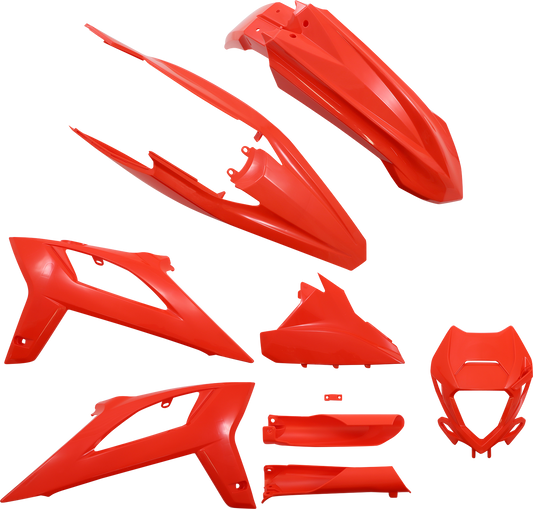 Acerbis Standard Body Replacement Plastic Kit OEM Red 2936260145
