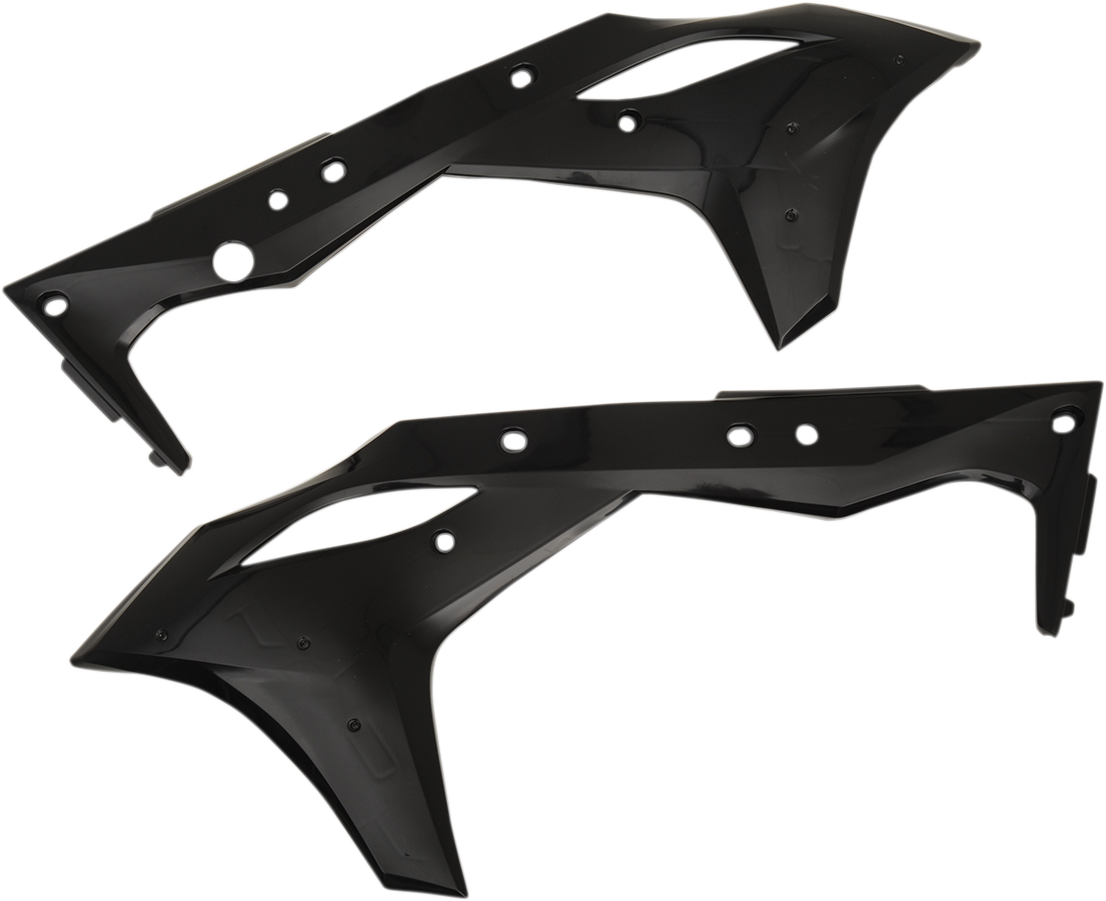 Cycra Powerflow Intake Radiator Shrouds Black 1CYC-1868-12