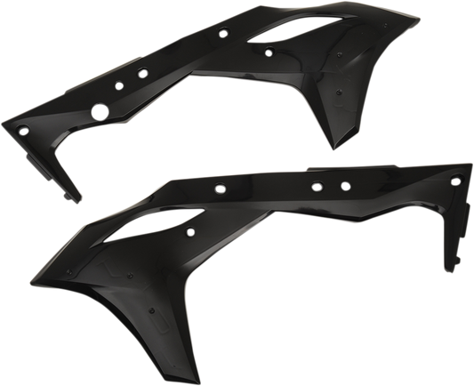 Cycra Powerflow Intake Radiator Shrouds Black 1CYC-1868-12