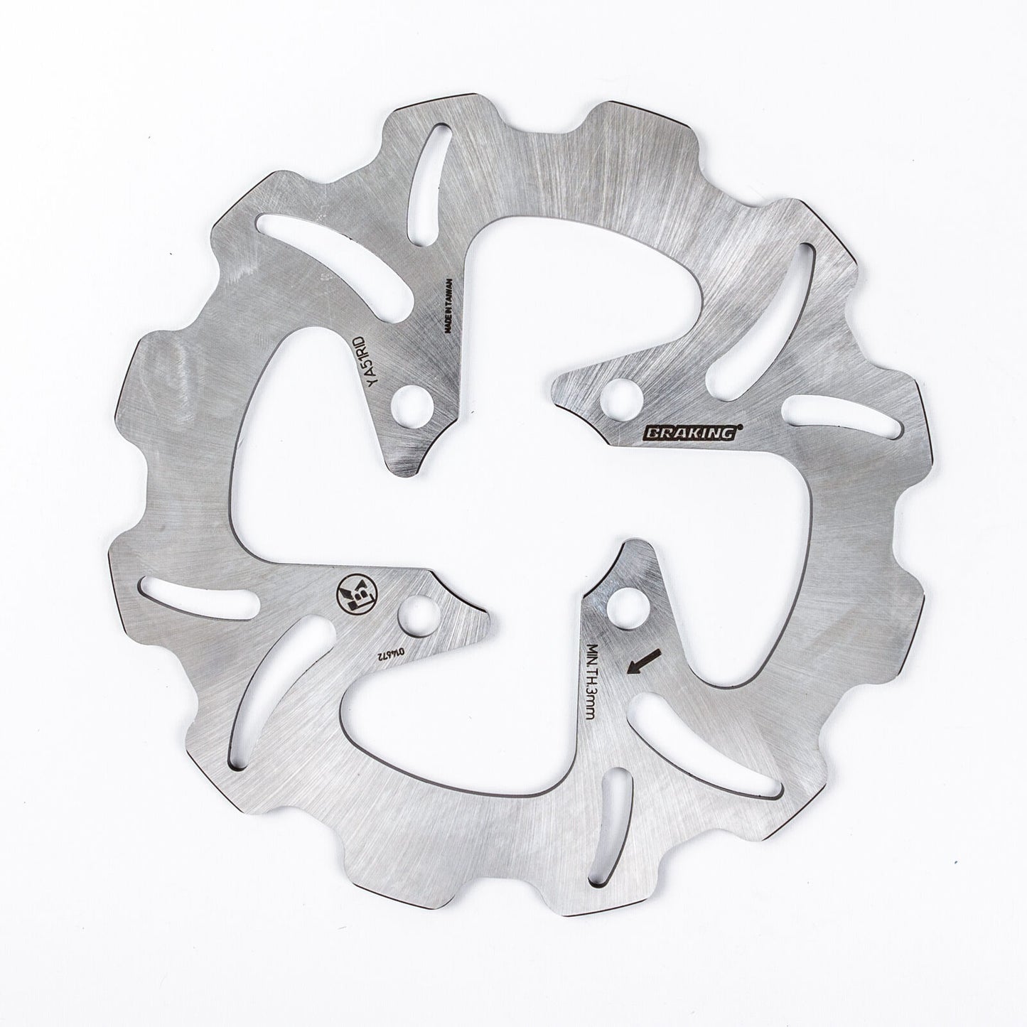 Braking Wave Brake Rotor Rear YA51RID