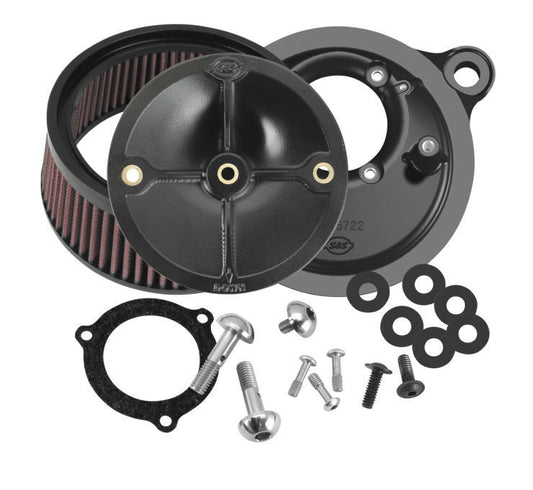 S & S Cycle Stealth Air Cleaner Kits for Throttle Hog Throttle Bodies 170-0165