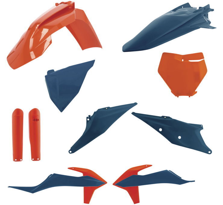 Acerbis Full Plastic Kits KTM 16 Orange/Dark Blue 2726497302