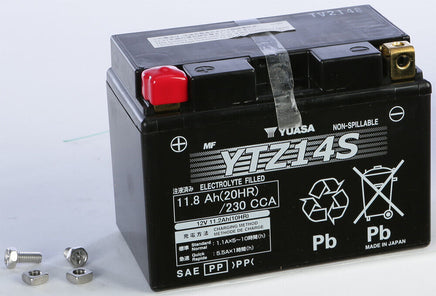 Yuasa Factory Activated Maintenance Free Battery YUAM72Z14